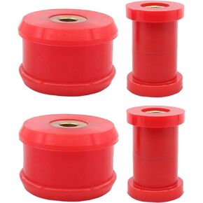 NewYall Red Front Lower Control Arm Bushing Kit for VW Golf Jetta 1985-2005 Corrado 1990-1995 Beetle 1998-2008