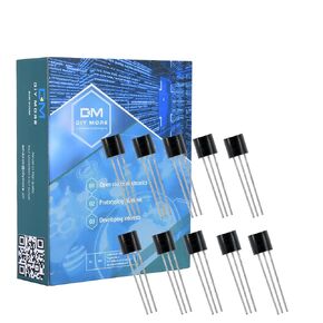 Diymore 10pcs DS18B20 18B20 TO-92 3 Pins Wire Digital Thermometer Temperature IC Sensor