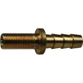 Dixon 1/4" Barb, Brass Tank Filler Length 11/16", Std Valve Stem Thd (TFV2HB)