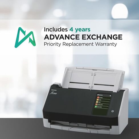 RICOH fi-8040 Fast Front Office & Desktop Document, Receipt, ID Card Scanner with 50 Page Auto Feeder and PC-Less DirectScan Capability in Saudi Arabia