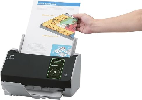 RICOH fi-8040 Fast Front Office & Desktop Document, Receipt, ID Card Scanner with 50 Page Auto Feeder and PC-Less DirectScan Capability in Saudi Arabia