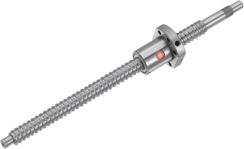uxcell Linear Motion Ball Screw SFU1605 (Dia 16mm, Pitch 5mm, Length 400mm) Anti Backlash Ball Screw Kit with Metal Ball Screw Nut for CNC Machine Parts in Saudi Arabia