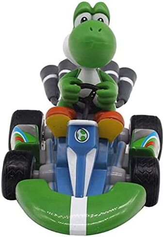 10 قطع من سيارات Supe Mari Bros Kart القابلة للسحب للخلف للدراجات النارية Lugi Yosi Toad Princes Peach Donkey Kong مقاس 2.5 بوصة هدية للأطفال (10 قطع) in Kuwait