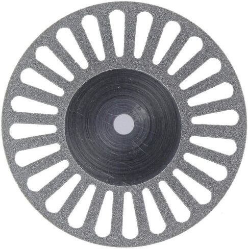 VAL-Lab D405-220(405.514.220)/UM Diamond Disks, Premium Quality, Super Flex, Double Sided/UnMounted, Size 22 mm, Thickness 0.15 mm, 50 μm, Medium Grit (Pack of 2) in Kuwait