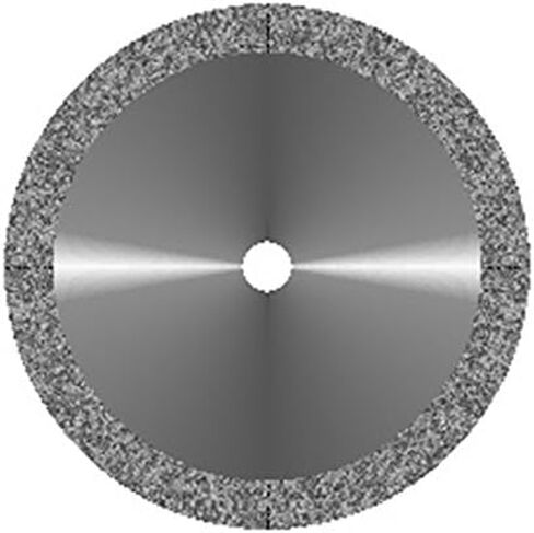 VAL-Lab D911-220(340.514.220)/UM Diamond Disks, Premium Quality, Flex, Double Sided/UnMounted, Size 22 mm, Thickness 0.25 mm, 50 μm, Medium Grit (Pack of 2) in Kuwait