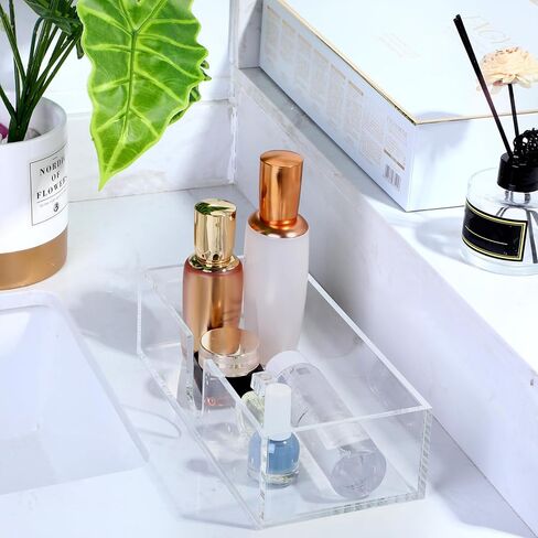 2 Pcs Paper Napkins Holder Fold Paper Towel Dispenser Height 2.75 Inch Multifold Paper Towel Dispenser Acrylic Paper Towel Dispenser for Guest Z Fold C Fold Disposable Hand Towel(Clear) in Kuwait