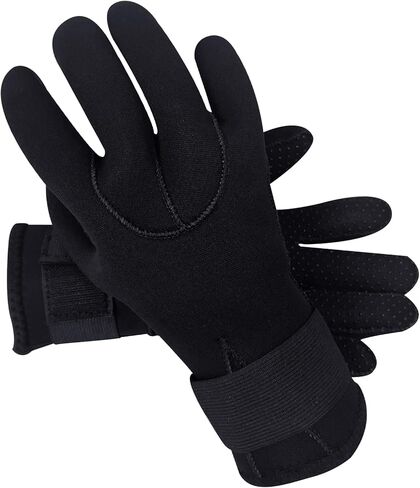 قفازات الغوص، 3 مم من النيوبرين بخمسة أصابع قفازات للرجال والنساء للغطس والتزلج على الماء والسباحة وركوب الأمواج وصيد الأسماك in Kuwait