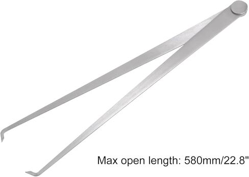 Firm Joint Inside Caliper 600mm 24 inch 410 Stainless Steel Firm Friction Joint Internal Measurement Tool in Kuwait