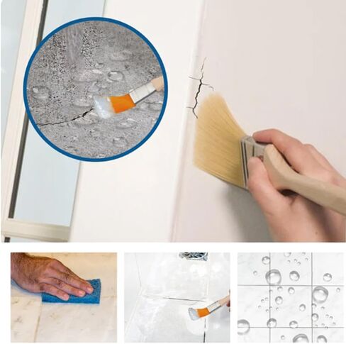 Transparent Leak Sealing Waterproof Adhesive, Waterproof Leak Sealing Materials for Bathrooms and Bathrooms, Window Sills, and External Wall Leak Sealing Adhesive Without Smashing (C) in Saudi Arabia