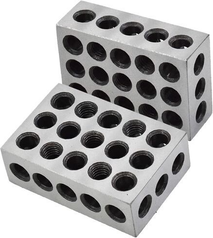 زوج واحد من الكتل المتوازية الدقيقة المتطابقة 1 × 2 × 3، 23 فتحة 0.0002 بوصة من سبائك الصلب 123 مجموعة الكتل المتوازية in Kuwait