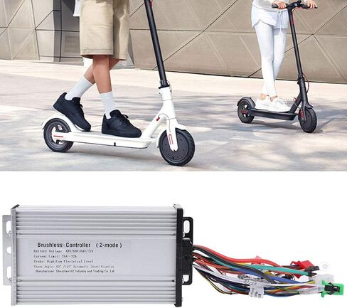 Alomejor Electric Bike Speed Brush Controller 48V 60V 64V 72V 1000W 1500W Brushless Controller for E Bike Speed Control in Saudi Arabia