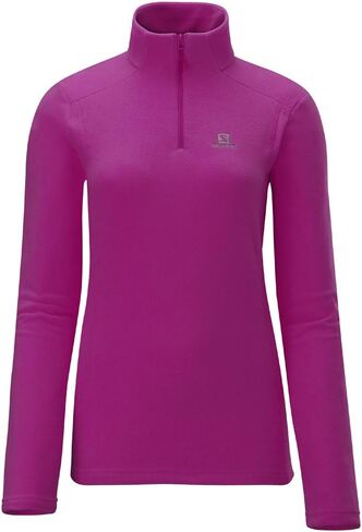 Salomon Women's Panorama Half Zip Midlayer Jacket in Saudi Arabia