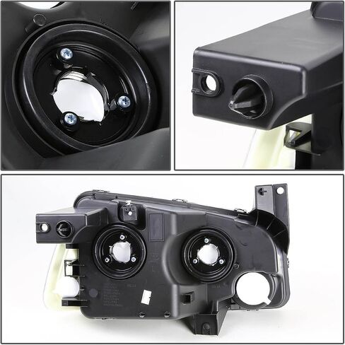 DNA MOTORING HL-OH-CHA05-4P-CH-CL1 Headlight Assembly Compatible with 06-10 Charger in Saudi Arabia