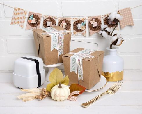 We R Memory Keepers, Printmaker Kit, Includes 1 Hand Held Printer, 1 Cartridge, 1 Wipe Handle, 10 Wipes, 1 Charging Cord and 1-Year Free Design Subscription, for Label Making, Signs, Tags, and More in Saudi Arabia