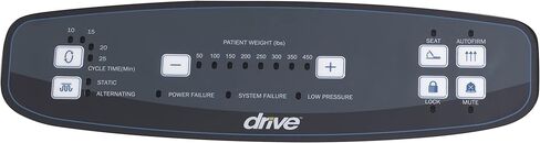 Drive Medical 14029 Med-Aire Low Air Loss Mattress Replacement System with Alternating Pressure, Blue, 84 Inch x 36 Inch in Kuwait