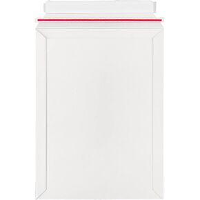 700 GSM Rigid Mailers 9x12, 25 Pack Thick Self Adhesive Stay Flat Cardboard Envelopes for Shipping Photos, Documents, Collectible Trading Cards in Saudi Arabia