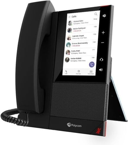 Poly CCX 400 IP Phone - Corded - Corded - Desktop - Black - VoIP - PoE Ports (Renewed) in Saudi Arabia