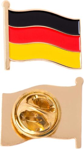 Germany Lapel PIn Country Enamel with United States USA Souvenir Hat Men Women Patriotic German (Double Flag Pin) in Saudi Arabia