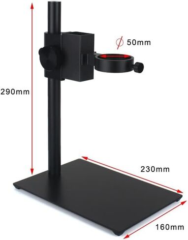 Microscope Kit 13MP VGA Industrial Digital Video Microscope Camera 180X Zoom C-Mount Lens Microscope Lens Adapters in Saudi Arabia