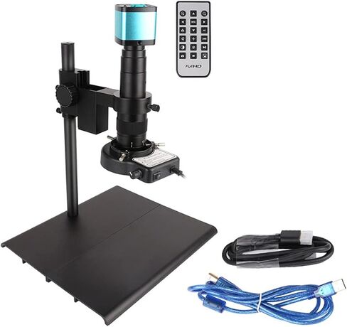 مجموعة المجهر الرقمي المجهر الرقمي المجهر أحادي المجموعة 180X/130X C-MOUNT 13MP/38MP/48MP 4K HDMI USB CAMPY MORSOGSE in Saudi Arabia