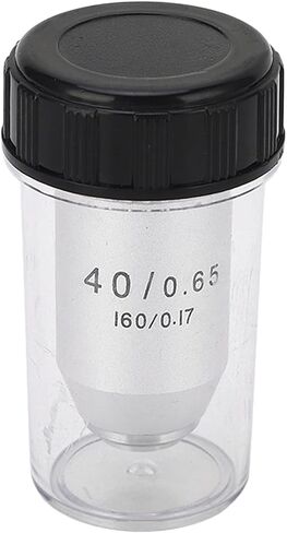 40X Achromatic Objective RMS Size Brass Stainless Steel Auto Rebound Microscope Objective Replacement in Saudi Arabia