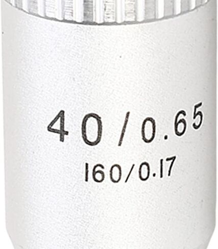 40X Achromatic Objective RMS Size Brass Stainless Steel Auto Rebound Microscope Objective Replacement in Saudi Arabia