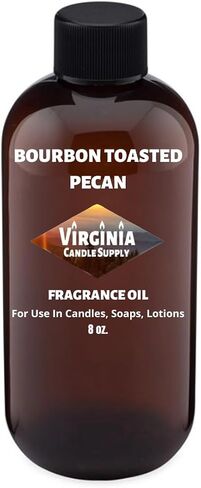 Bourbon Toasted Pecan Fragrance Oil (Our Version of The Brand Name) (8 oz Bottle) for Candle Making, Soap Making, Tart Making, Room Sprays, Lotions, Car Fresheners, Slime, Bath Bombs in Saudi Arabia
