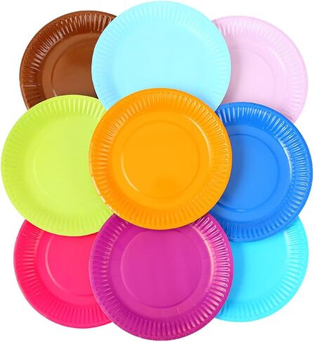 لوحات ورقية قابلة للتخلص من 60pcs للطلاء واللوحات المصنوعة من الصواني الفنية متعددة الأغراض للأطفال والبالغين لفصول الفنون والمشاريع الإبداعية in Kuwait