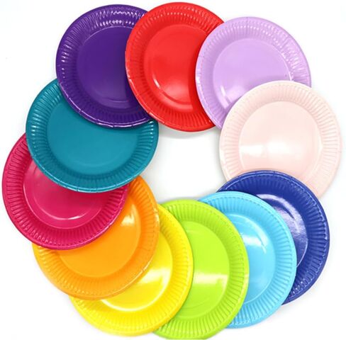 لوحات ورقية قابلة للتخلص من 60pcs للطلاء واللوحات المصنوعة من الصواني الفنية متعددة الأغراض للأطفال والبالغين لفصول الفنون والمشاريع الإبداعية in Kuwait