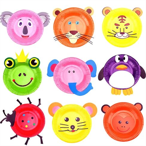 لوحات ورقية قابلة للتخلص من 60pcs للطلاء واللوحات المصنوعة من الصواني الفنية متعددة الأغراض للأطفال والبالغين لفصول الفنون والمشاريع الإبداعية in Kuwait