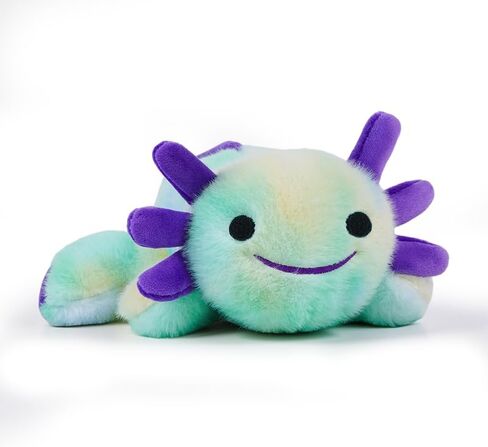 لعبة Poxolotl Plush ، ناعم لطيف AXOLOTL محشو القطن ، وسادة الفخامة كاواي سالاماندر للحيوان للبنين فتيات هدية. (الأرجواني المختلط) in Kuwait