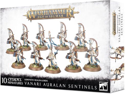 Warhammer Age of Sigmar Games Workshop Lumineth Realm-Lords: Vanari Auralan Sentinels in Saudi Arabia