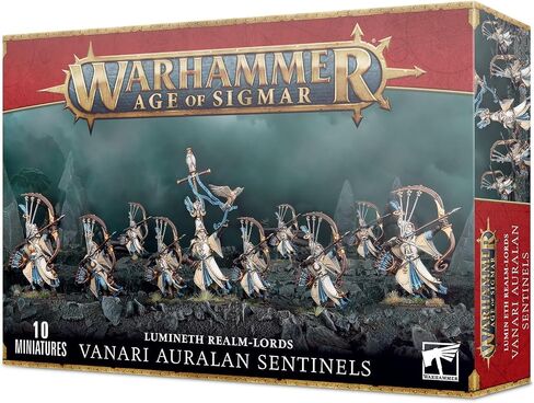 Warhammer Age of Sigmar Games Workshop Lumineth Realm-Lords: Vanari Auralan Sentinels in Saudi Arabia