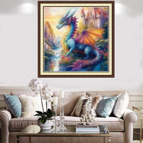 Findvoor Cross Cross Stitch Kits للبالغين مجموعة كاملة من النمط المتقاطع للتطريز غير المطبوع للمبتدئين ، 11ct kit patterns تطريز kits-bookshelf cat 18x18 inch in Kuwait