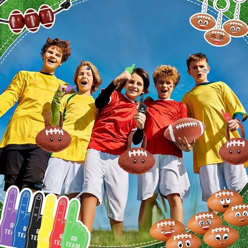 Maxdot 122 PCS Soccer Party Favors مجموعة خدمة 12 كرة قدم غير منسوجة حقائب Goodi in Saudi Arabia