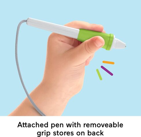 Fisher-Price Preprice Preschool Learning Toy Alpha Slide Conster الرسم والكتابة اللوحي مع بلاط تتبع الرسائل للأطفال الذين تتراوح أعمارهم بين 3 سنوات in Saudi Arabia
