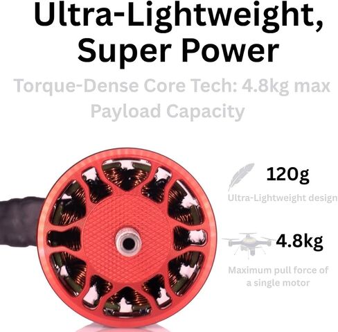 Pro 3115-900KV بدون طيار محرك بدون فرش من 4-8S LIPO KIT PRAPE PRIPHT لـ 8،9،10،13 بوصة طويلة المدى FPV Freestyle Drones ، FPV RC Quadcopter Drone Motor ، 1800W ، 4819G THRUST in Saudi Arabia