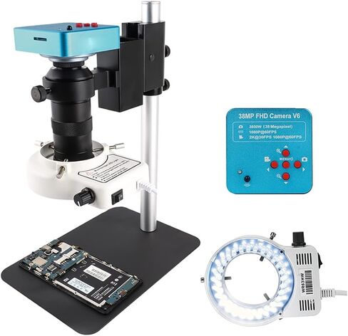 Microscope Kit 4K 48MP USB 60FPS MONOCULIT MIDOSCOPS MONSOCTIN in Saudi Arabia