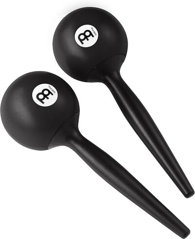 Meinl Percussion PM3BK Plastic Maracas, Black in Saudi Arabia