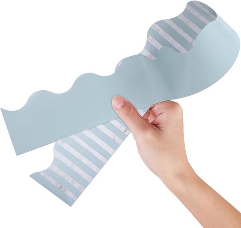 Ceiba Tree Cottage Blue Bulletin Board Board Trim 3 بوصة × 52 قدمًا ملوثة بالمخطوطات الدراسية. in Saudi Arabia