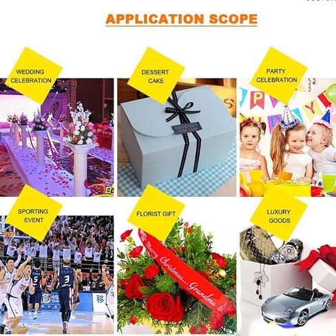 Digital Ribbon Printer, Satin Ribbon Printing Machine, Label Printer, Foil Stamping Printing Machine, Supports 50+ Languages for Floral Bouquet Gifts Crafts Bows Party Wedding,singlerow in Saudi Arabia