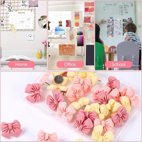 30pcs القوس دبابيس دبابيس للوحة الفلين ، دبابيس زخرفة زخرفية زخرفية لزخرفة لصورة جدار خريطة النشرة ديكور المنزل in Kuwait