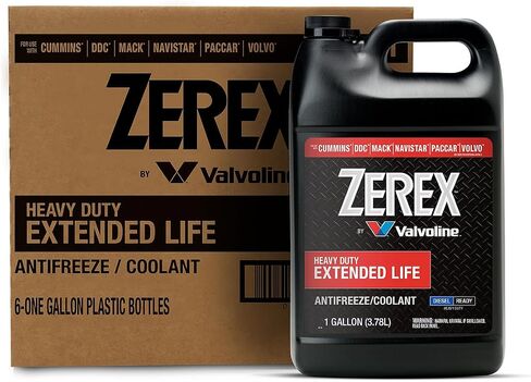 Zerex مركب بالكامل وردي عالي التحمل 50/50 مضاد للتجمد/المبرد جاهز للاستخدام 1 GA in Saudi Arabia