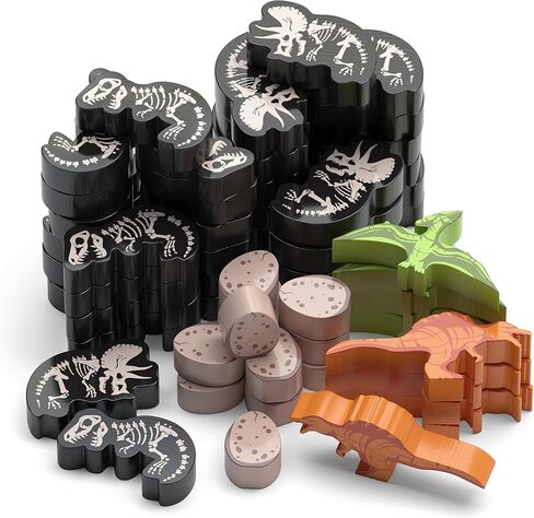 Chomp Board Game - Tile Laying Game - 1 Minute to Teach - 1 to 4 Players - 20 Minute Play Time (Chomp Base Game) in Kuwait