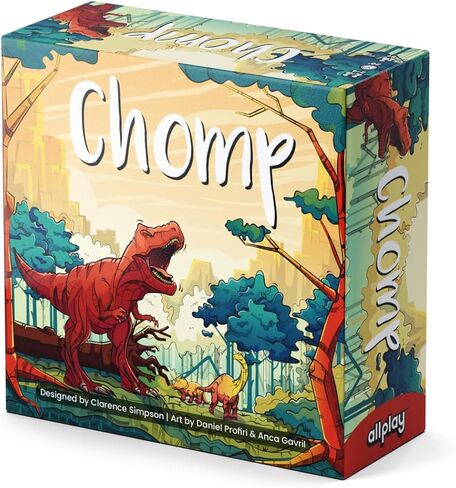Chomp Board Game - Tile Laying Game - 1 Minute to Teach - 1 to 4 Players - 20 Minute Play Time (Chomp Base Game) in Kuwait