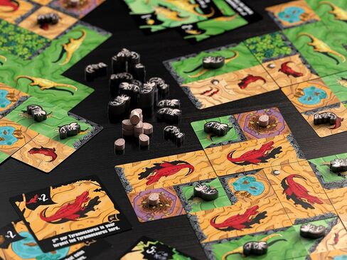 Chomp Board Game - Tile Laying Game - 1 Minute to Teach - 1 to 4 Players - 20 Minute Play Time (Chomp Base Game) in Kuwait