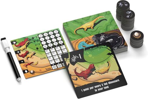 Chomp Board Game - Tile Laying Game - 1 Minute to Teach - 1 to 4 Players - 20 Minute Play Time (Chomp Base Game) in Kuwait