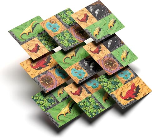 Chomp Board Game - Tile Laying Game - 1 Minute to Teach - 1 to 4 Players - 20 Minute Play Time (Chomp Base Game) in Kuwait