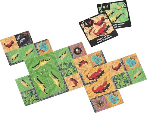 Chomp Board Game - Tile Laying Game - 1 Minute to Teach - 1 to 4 Players - 20 Minute Play Time (Chomp Base Game) in Kuwait