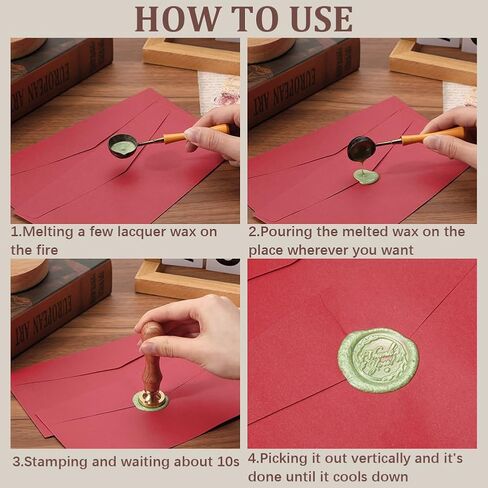 CRASPIRE Thank You Wax Seal Stamp Heads Set for Wedding 2Pcs Removable Word Sealing Stamp Brass Head Only Replacement for Creative Gift Envelopes Invitations Cards Decoration DIY Scrapbooking in Saudi Arabia